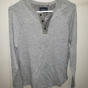Gray Lucky Henley